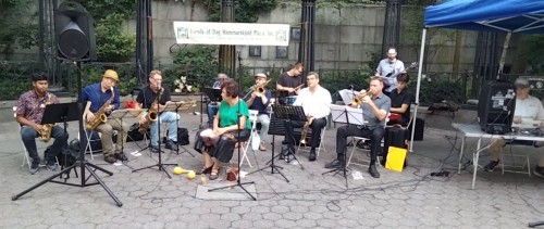eTechTV Produces Video of Corina Bartra, Come on and Dance filmed on Location at DAG Hammerskjold Plaza, NYC